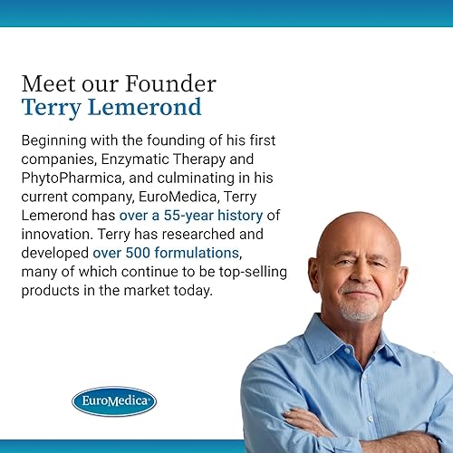 Miniatura 6 de EuroMedica Berberina 500 mg - Suplemento de apoyo a la salud cerebral y hepática - Suplemento dietético con extracto de raíz de agracejo indio -