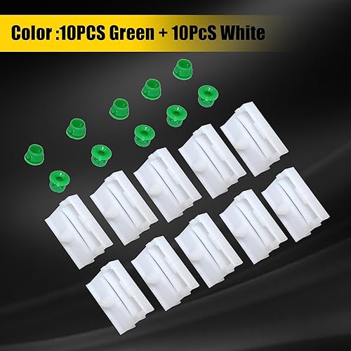 Miniatura 2 de GXARTS 20 clips para faldón lateral para el umbral lateral y ojales compatibles con BMW E36 E46 E90 E91 3 USQQ 51711932996 51718184574