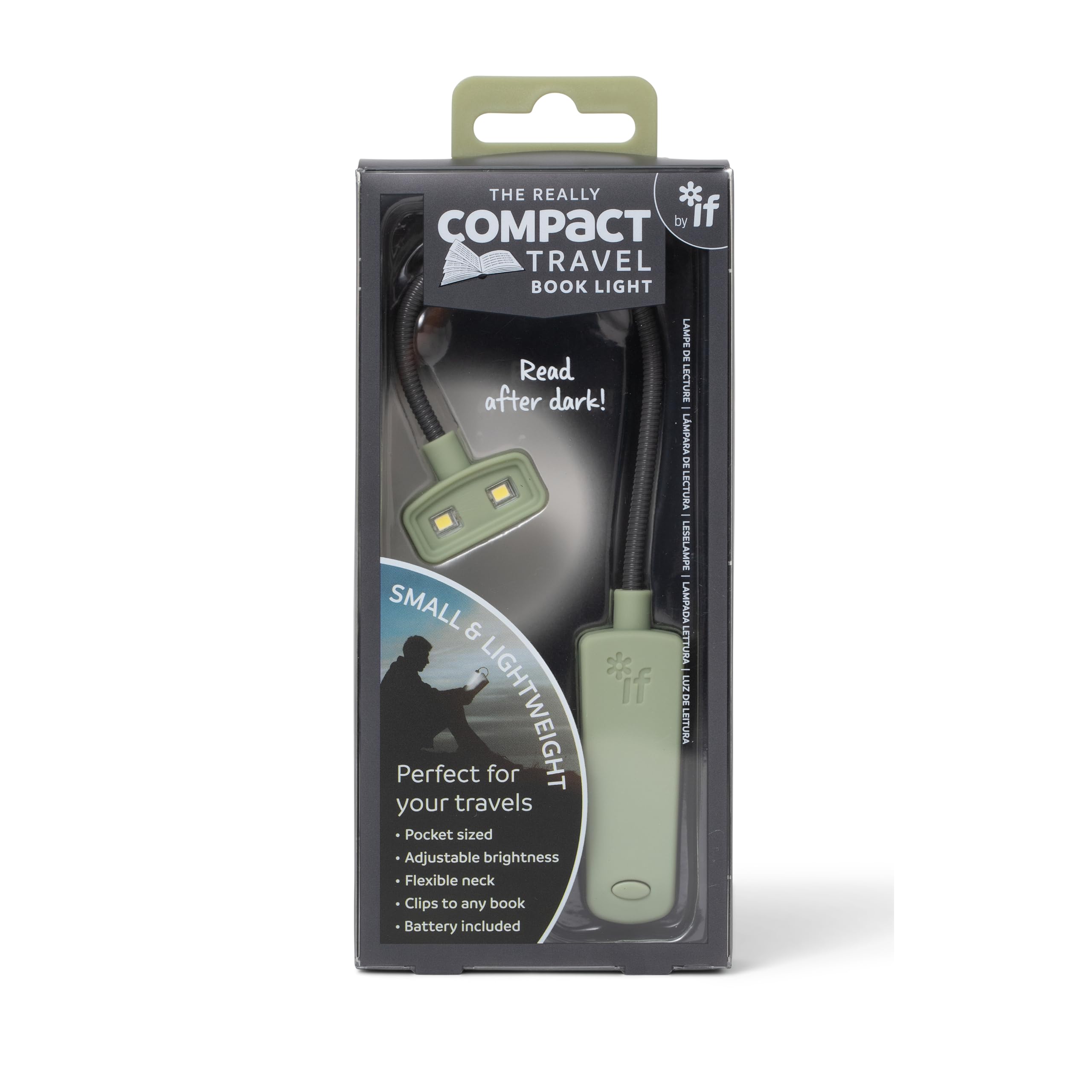 IF The Really Compact Travel Book Light - Fern