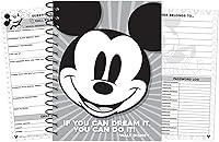 Vista 2 de Eureka Disney Retro Mickey Mouse - Libro de registro y plan de lecciones sin fecha para profesores, 167 páginas