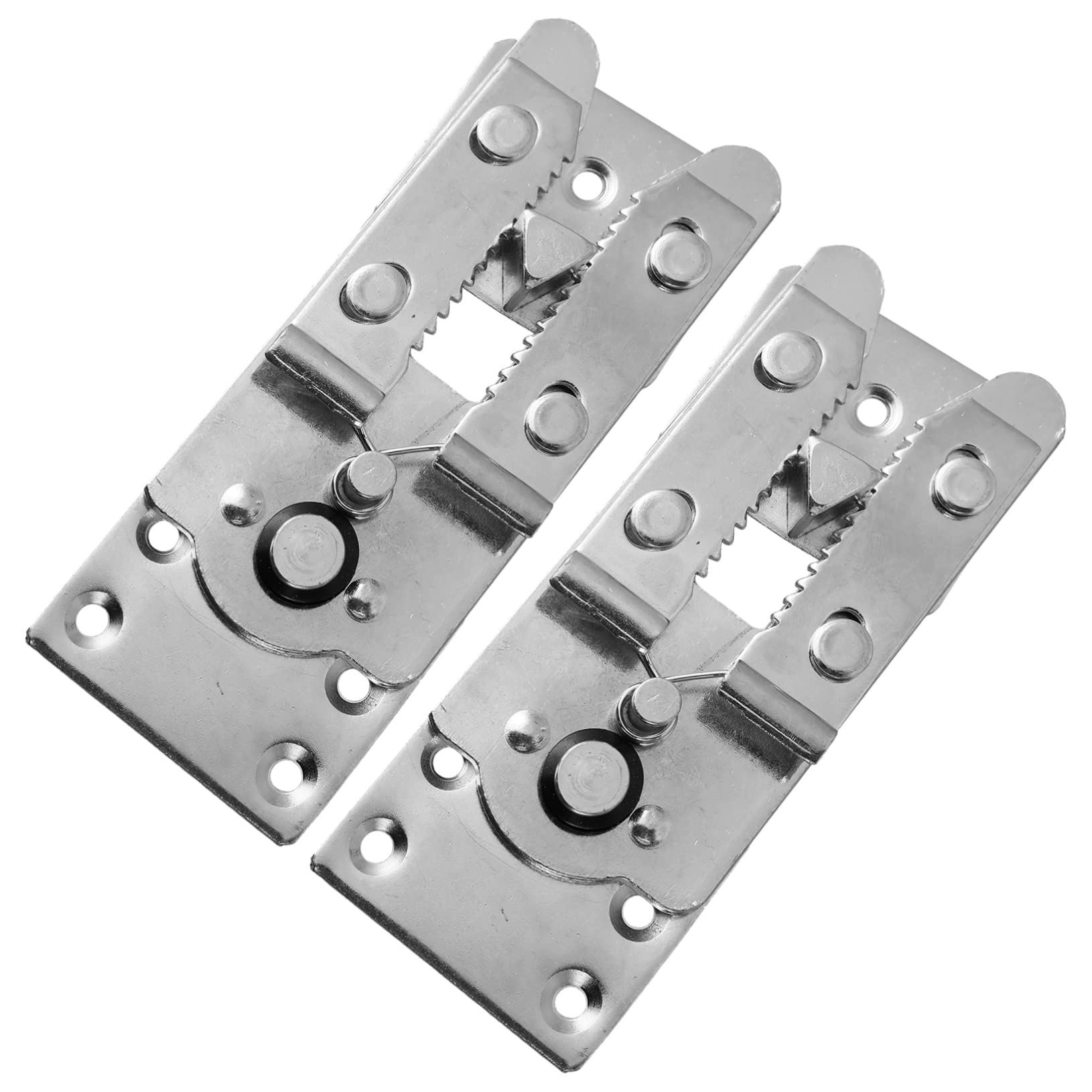 PRETYZOOM 2 Pcs Connector Decked Accessories Couch Sofa Interlocking Sectional Couch Fasteners Couch Door Hinges Sectional Plug Crocodile Plug Holder Short Connection Buckle Iron