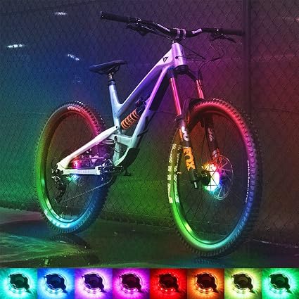 Led Kids Bicycle Tire Hub Lights 