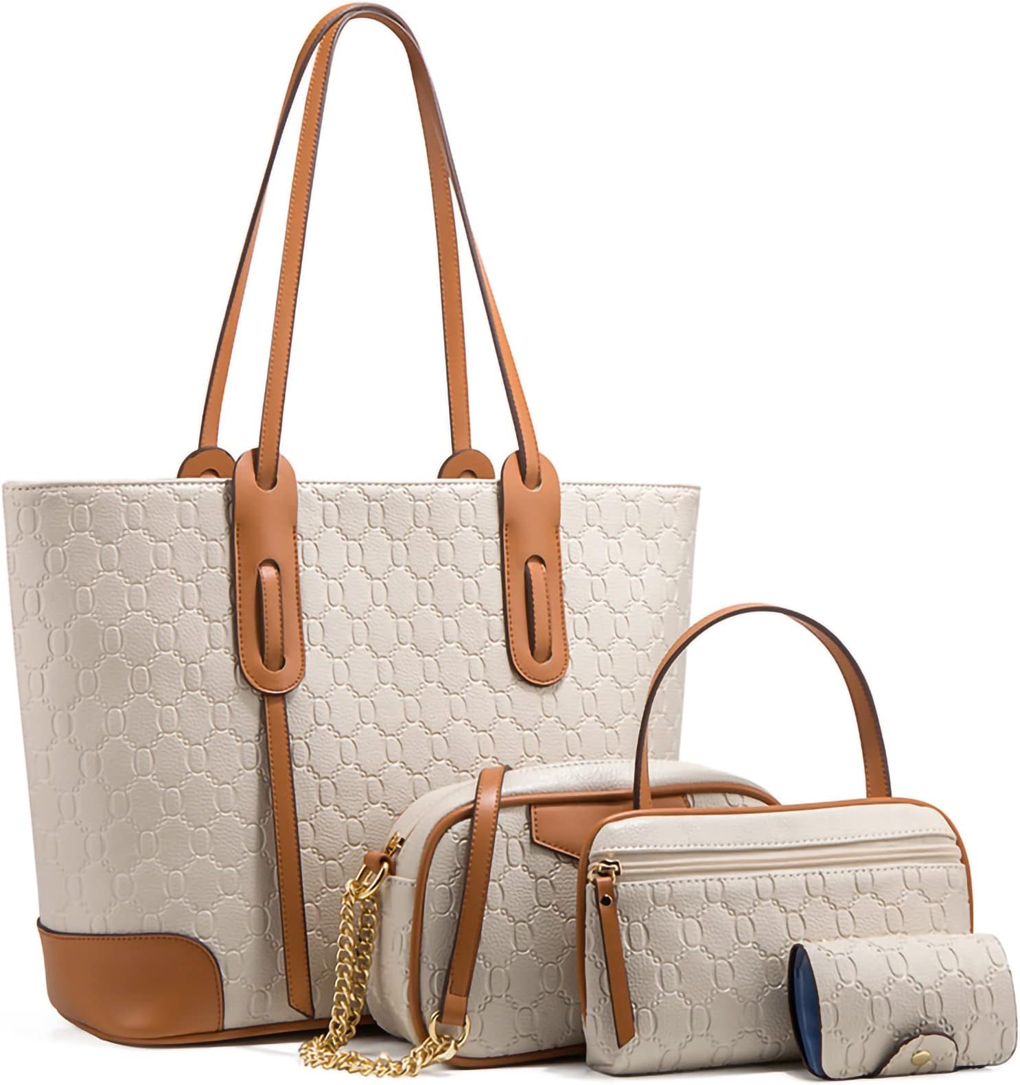 WGQDD Women Fashion Handbags Wallet Tote Bag Shoulder Bag Top Handle