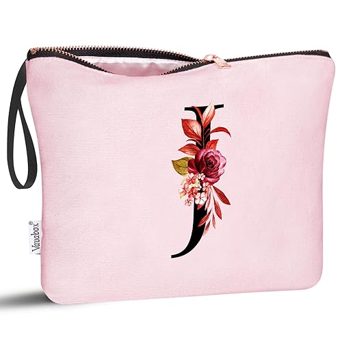 Vista 257 de Vavabox A-Z - Bolsa de maquillaje personalizada, regalos de cumpleaños para mujeres y madres, regalos para mejores amigas, bolsa de cosméticos
