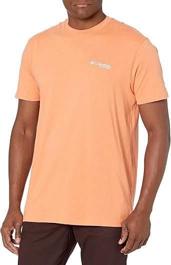 mens orange graphic t shirt