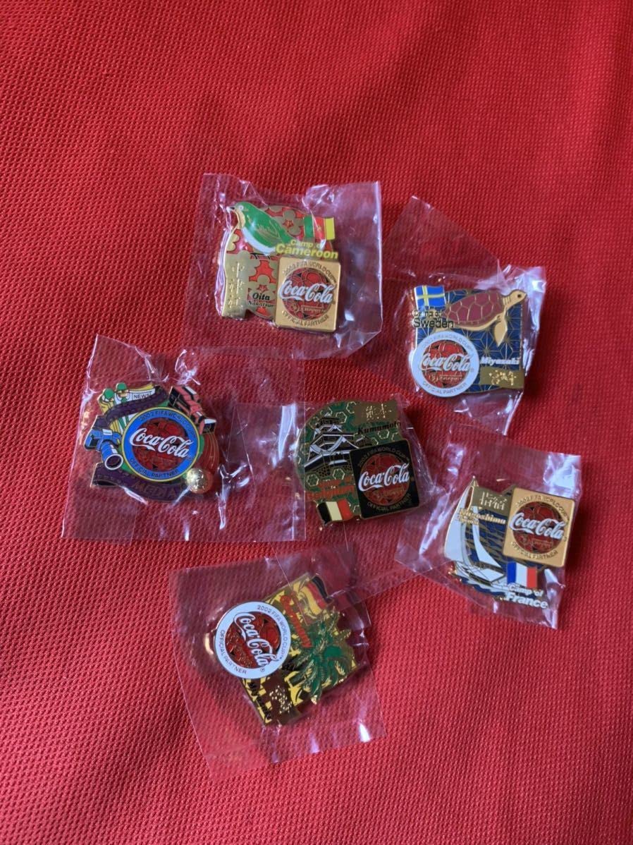 Amazon | コカ コーラ コーラ記念限定 ピンズ 6個組セット ピンバッチ