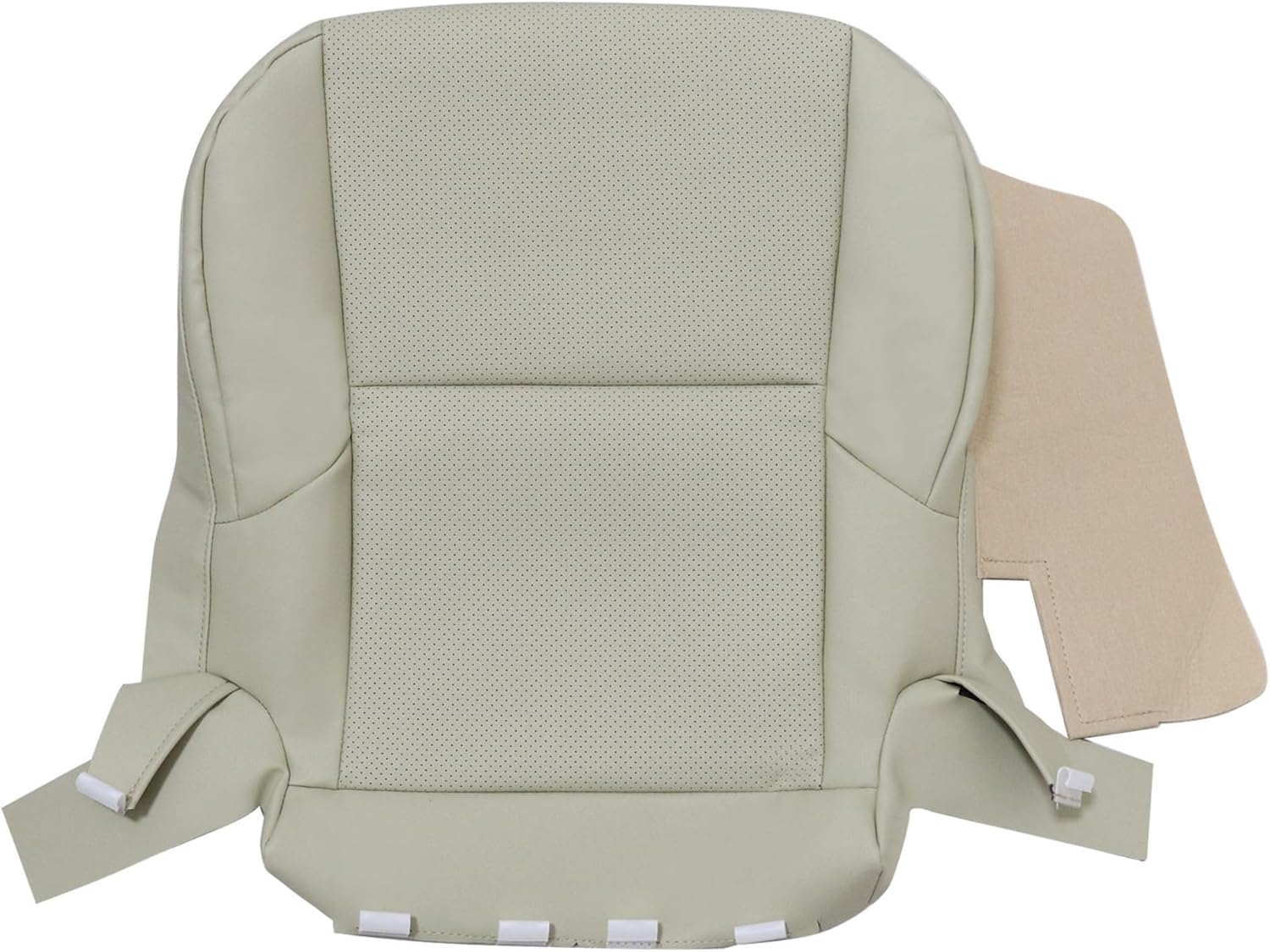 Driver Bottom Leather Replacement Seat Cover Tan #LA00 or LB00 Compatible with Lexus GX460 2010 2011 2012 2013 2014 2015 2016 2017