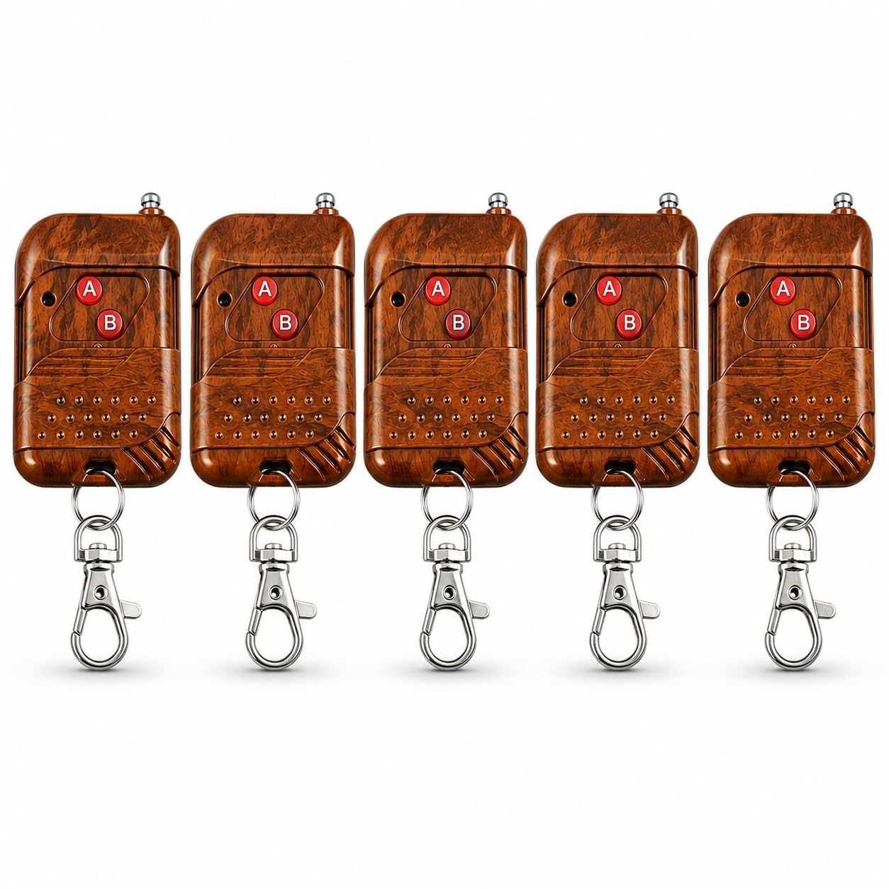 Digital Secure System 433.92MHz RF Remote Control Kit | 12V 4-Channel Transmitter with 2-Channel Relay Receiver | Pack of 5 | Long Range RF Remote Switch for Gates, Garage Doors & Automation-image-21