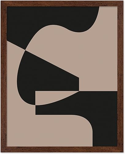 Miniatura 18 de Monem Art - Póster de formas aleatorias, impresión geométrica retro, arte abstracto, arte moderno de mediados de siglo, arte en blanco y negro, arte