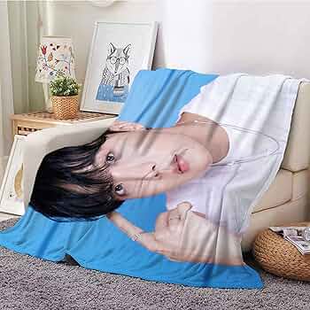 BTS ジンフランネルブランケット確認用 BTSジン、ジミンフランネルブランケット確認用 BTS ジン