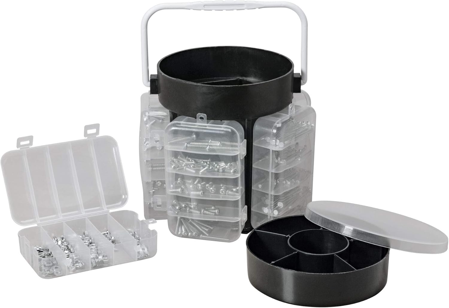 Storage Portable Hardware Storage Box, 5 Removable Plastic