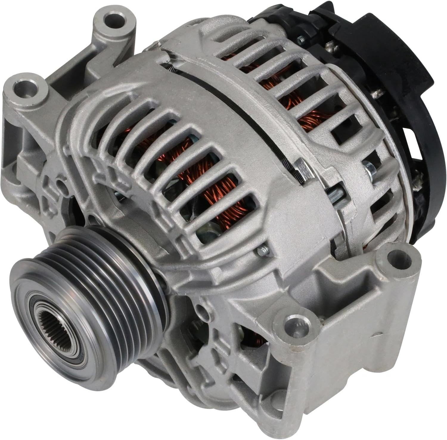 OEG Parts New Alternator Compatible With Audi A4 V6 3.2L 2009, A5 3.2L 2008-2010, Q5 V6 3.2L 2009-2010 06E-903-016N, 06E-903-016NX, 0 124 525 115