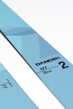 Faction Dancer 2 All-Mountain Frontside Flow Skis, Blue, 182cm