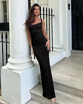 新作 完売品 Riu Sheer layered camisole dress BLACK LAURENT TULLE LAYERED MAXI DRESS | CULT MIA | 21Six