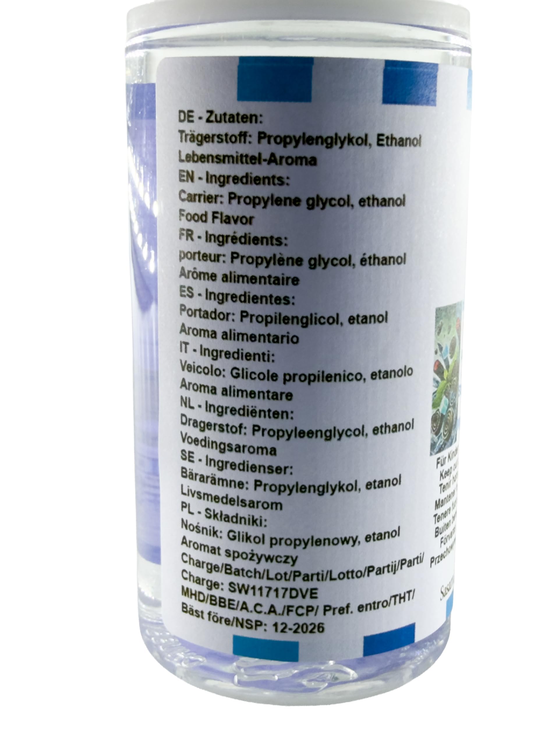 Lakritze Menthol Aroma Konzentrat - Vegan - Sasami - 100ml