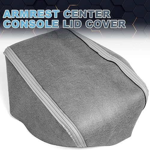 Miniatura 78 de PIT66 Tapa de consola central compatible con Hyundai Sonata 2015-2019, color gris