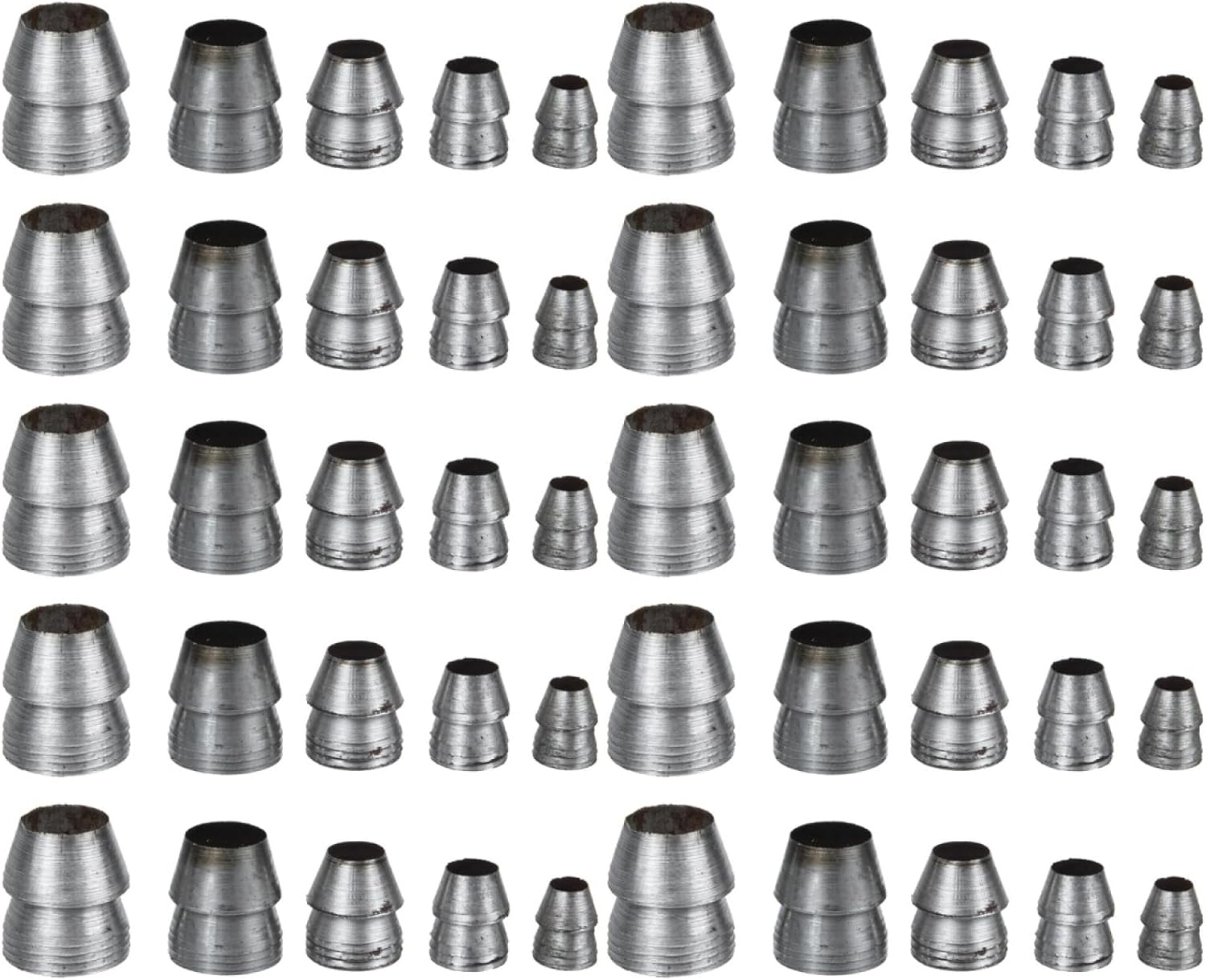 アイアンラウンドウェッジラウンドハンマーウェッジ 50個 実用的なウェッジ アイアンアックスウェッジ 斧修理ツールウェッジハンマー用