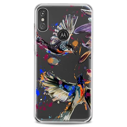 Miniatura 3 de Cavka Funda de poliuretano termoplástico compatible con Motorola G9 G8 Plus G7 E20 P40 Z4 Edge 20 G22 Stylus Lindo Slim Fit Phone Clear Soft