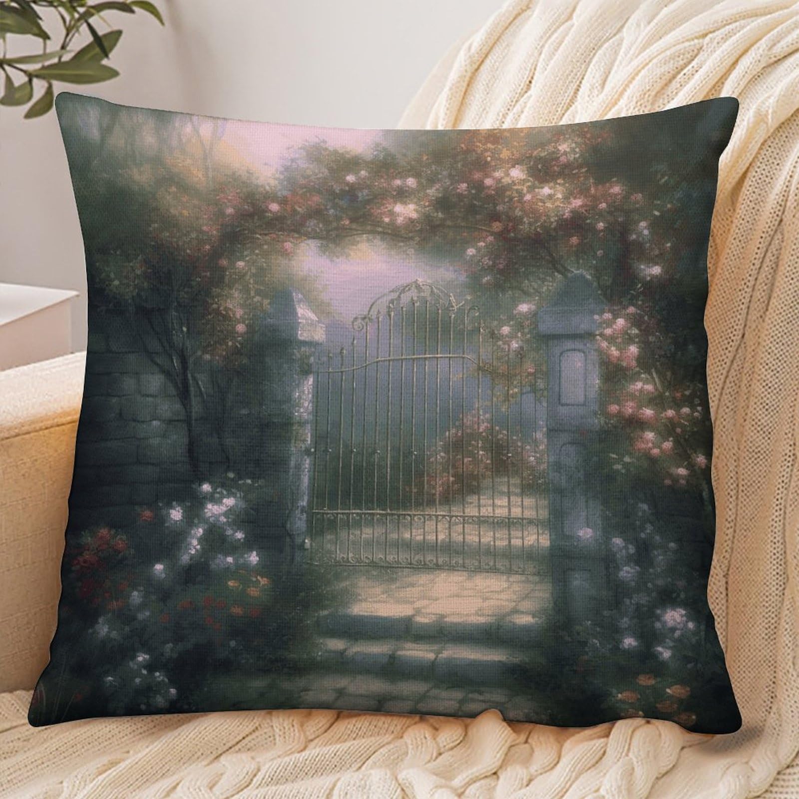 Fekiloot Style Secret Garden Pillowcase Pillow Sham Pillow Case