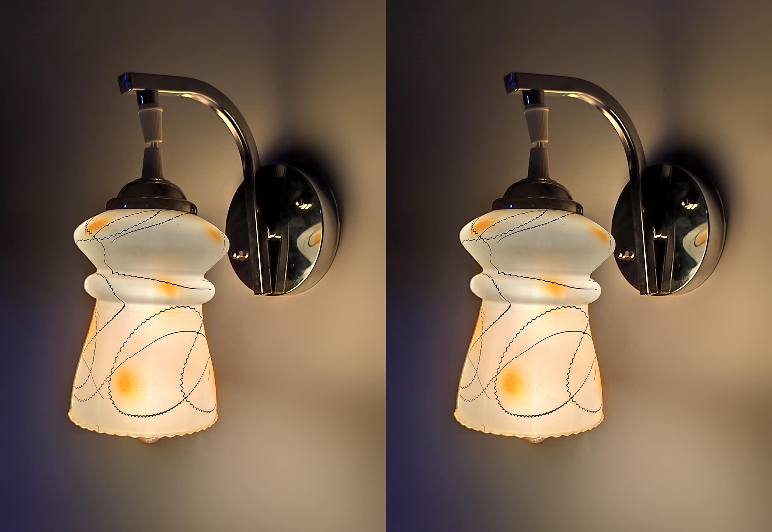 Frost Flower Wall Lamp - Modern Transparent Design -27