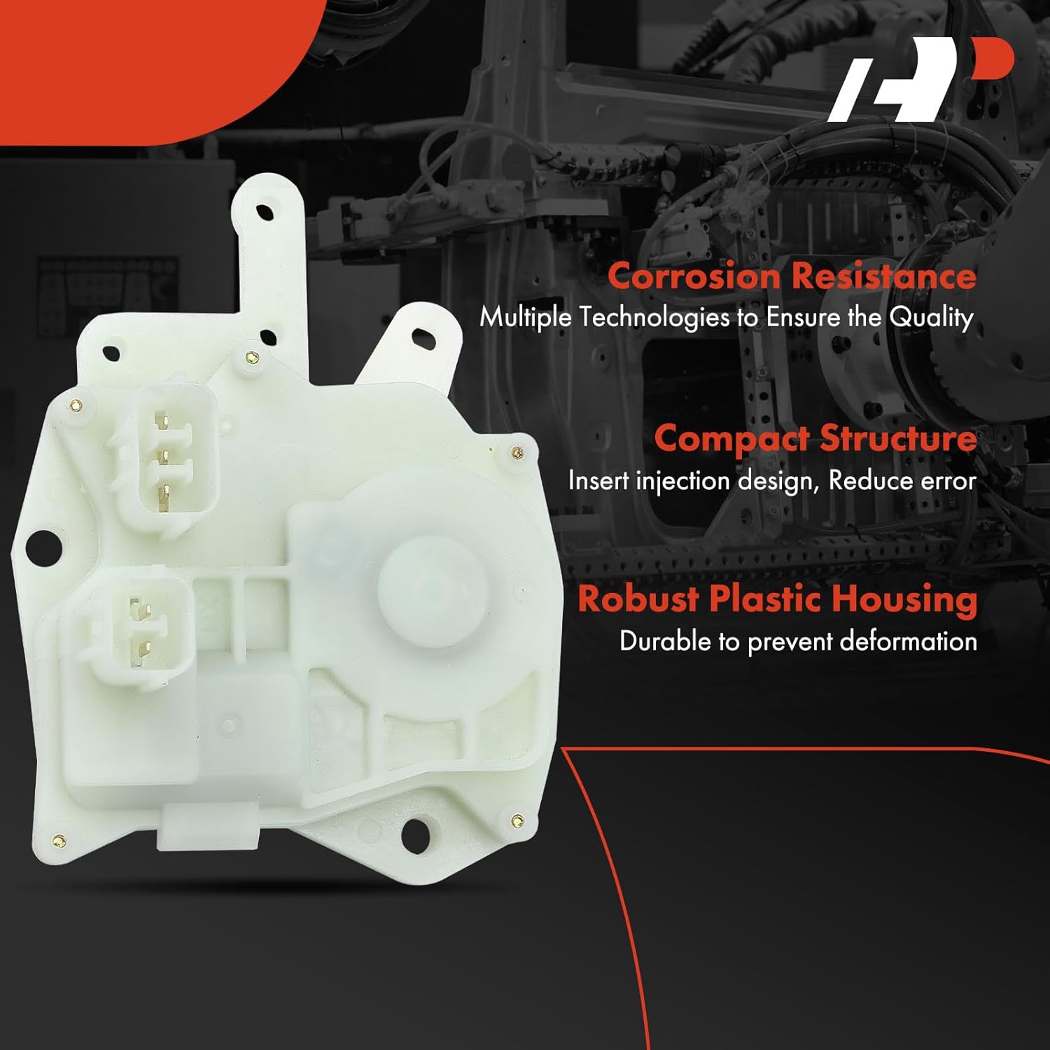 A-Premium Rear Left Driver Side Door Lock Actuator Compatible with Honda Accord 1999-2002