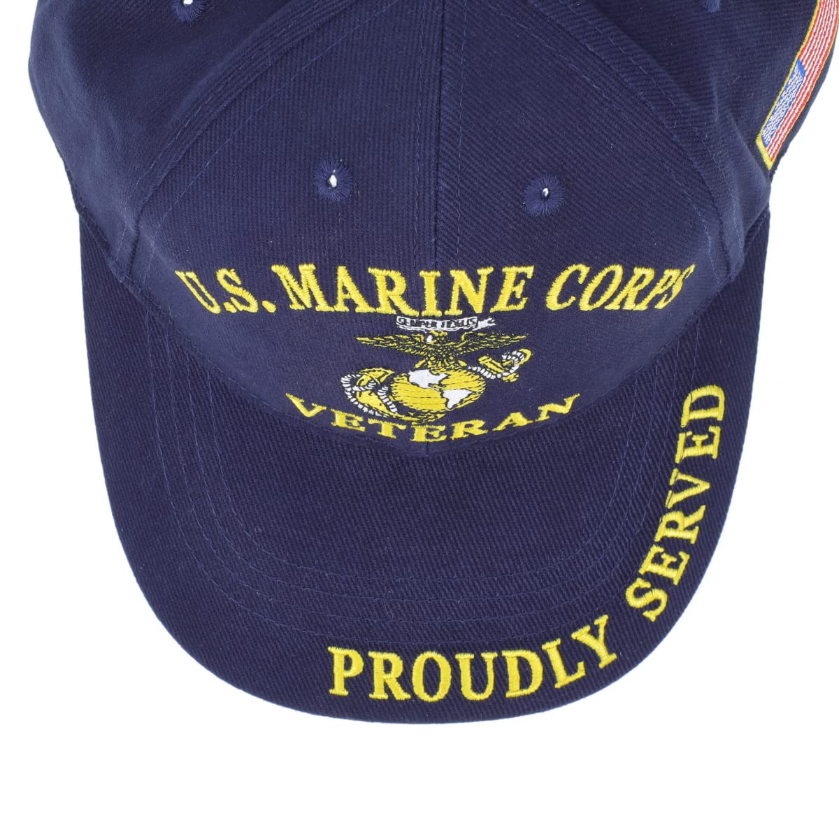 U.S. Military CP00307 USMC Marines Veteran Cap - Blue