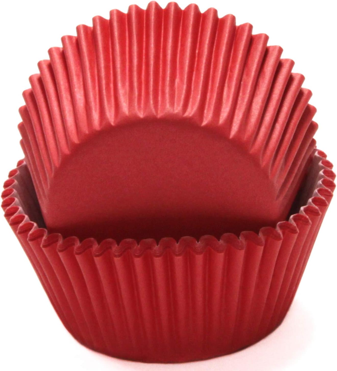 Chef Craft Classic Cupcake Liners, 50 count, Bright Red
