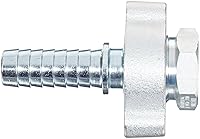 Vista 2 de Dixon Boss GF36 - Manguera de hierro chapado GJ Boss, junta de tierra completa, 1 pulgada NPT hembra x 1-1/32 pulgadas manguera ID púas