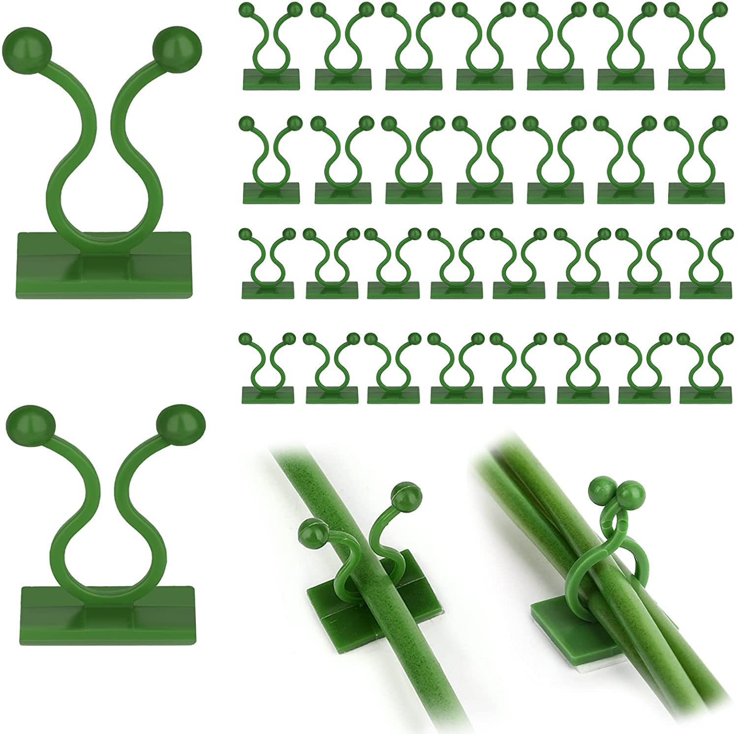 Jannam Plant Climbing Wall Clips, Invisible Vine Plant Climbing Wall Fixer, Wall Plant Holder with Self-Adhesive Hook (B0CRF1D578) Amazon Price History, Amazon Price Tracker