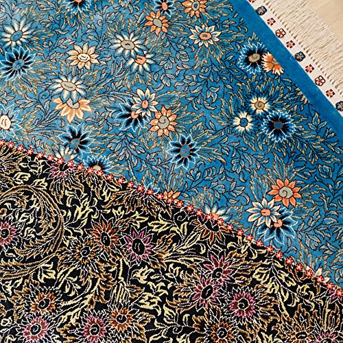 Tianjiang Carpet 5X7Ft Silk Hand Knotted Rugs Oriental Area Carpets For Bedroom Living Room #TOP3