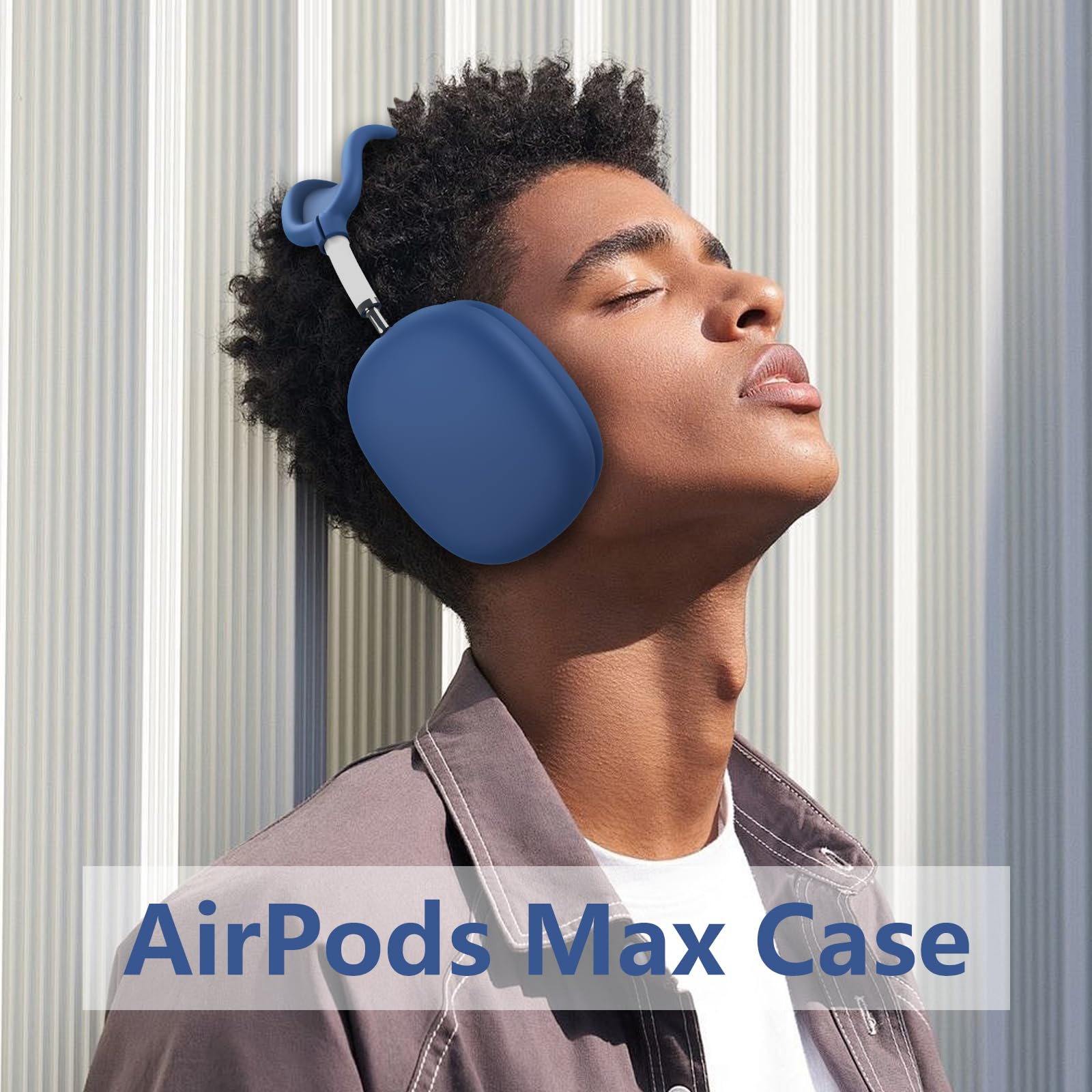 Amazon | [4イン1] AirPods Max USB-C (2024)用シリコンケースカバー 