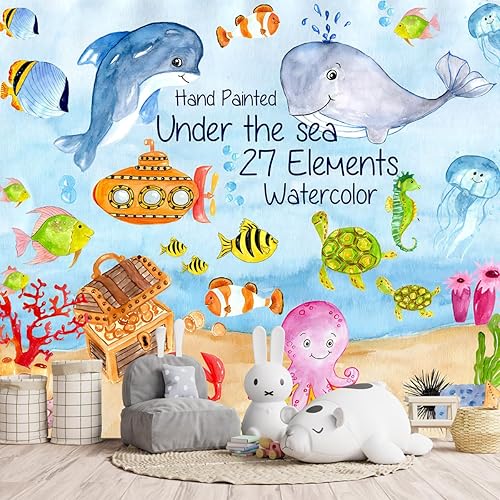 ZFBIZHI Papel tapiz tropical con hojas de plátano, Monstera y pájaro, para sala de estar, dormitorio, baño, oficina (no se pega ni se pega)