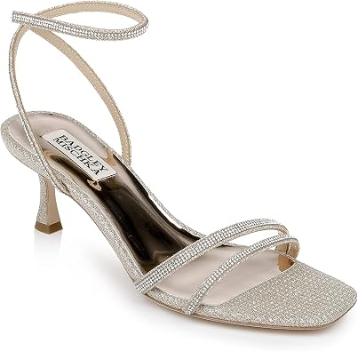 Badgley Mischka womens Ultra Kitten Heel Sandal