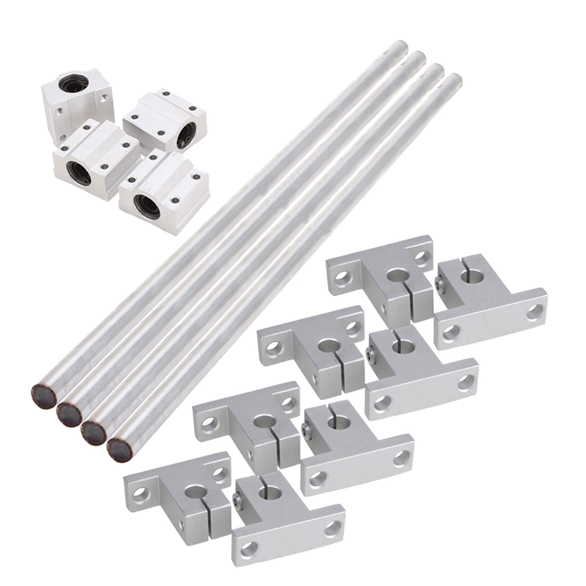 4 Set Linear Motions Includes 4 x Shafts, 4 x Bearing, 8 x Supports — Amazon image 3