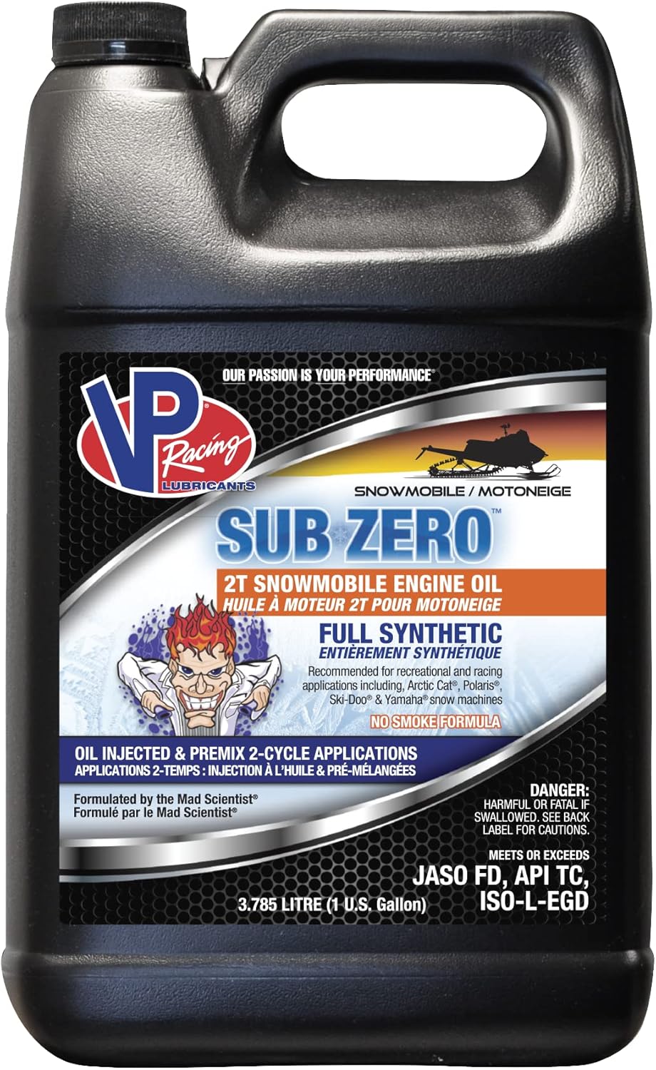 Sub-Zero Canada 2T Snowmobile 1 Gal