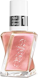 essie gel couture, Long-Lasting Nail Polish, Liquid Diamonds, Gold Pearl Pink Nail Polish, Frost Yourself, 0.46 fl oz