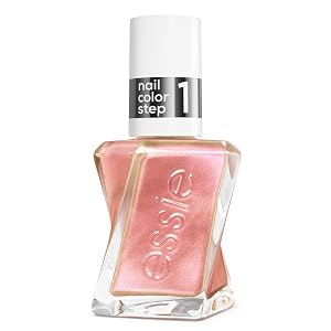 essie gel couture Long-Lasting Nail Polish Liquid Diamonds Gold Pearl Pink Nail Polish Frost Yourself 0 46 fl