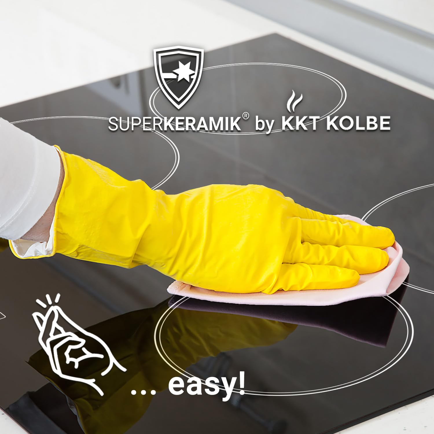 KKT KOLBE Autarkes Herdset 60cm Einbaubackofen EB8017TFT Kochfeld CH5900RL Katalyse Pizzafunktion Umluft Heißluft