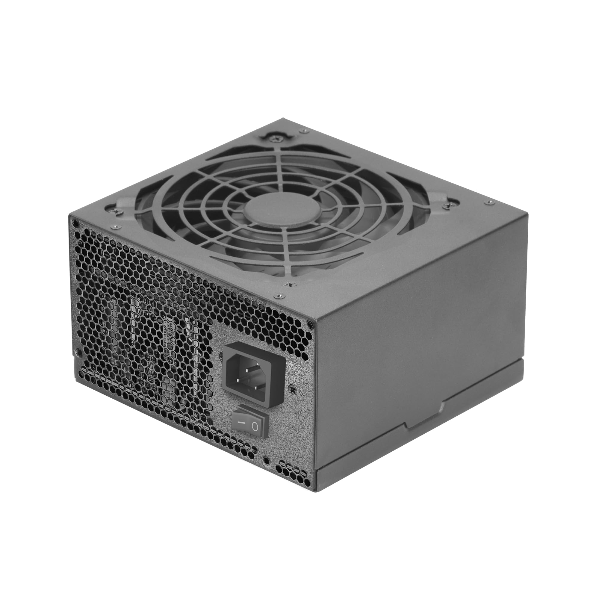 Tacens Anima APIII600, Fuente de Alimentación PC ATX 600W, Tecnología SMD 85% Bronze 12V, Ventilador Ultrasilencioso 120mm, Cables Premium Texturizado, Negro