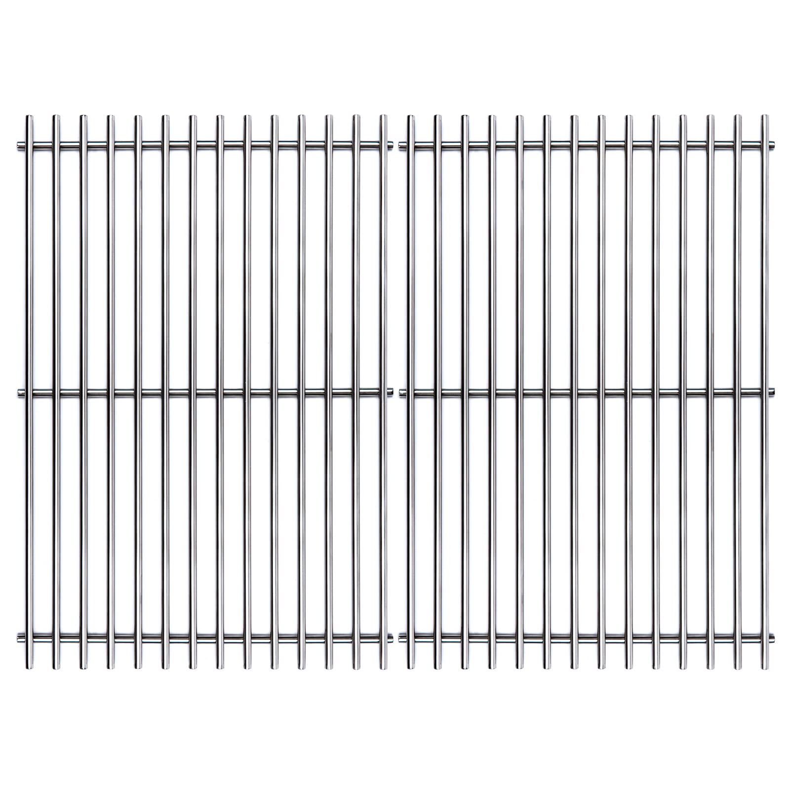 Barbqtime 17.5" Grill Grate for Weber Spirit 300 & Spirit ii 300 Series Gas Grill, 304 Stainless Steel Grill Grates Replacement for Weber Spirit E-310, E-320, E-330, Spirit S-310, S-320, S-330