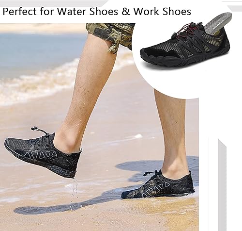 Miniatura 5 de riemot Plantillas de zapatos deportivos para hombre, plantillas de zapatos transpirables, suelas interiores cómodas para hombres, plantillas de copa