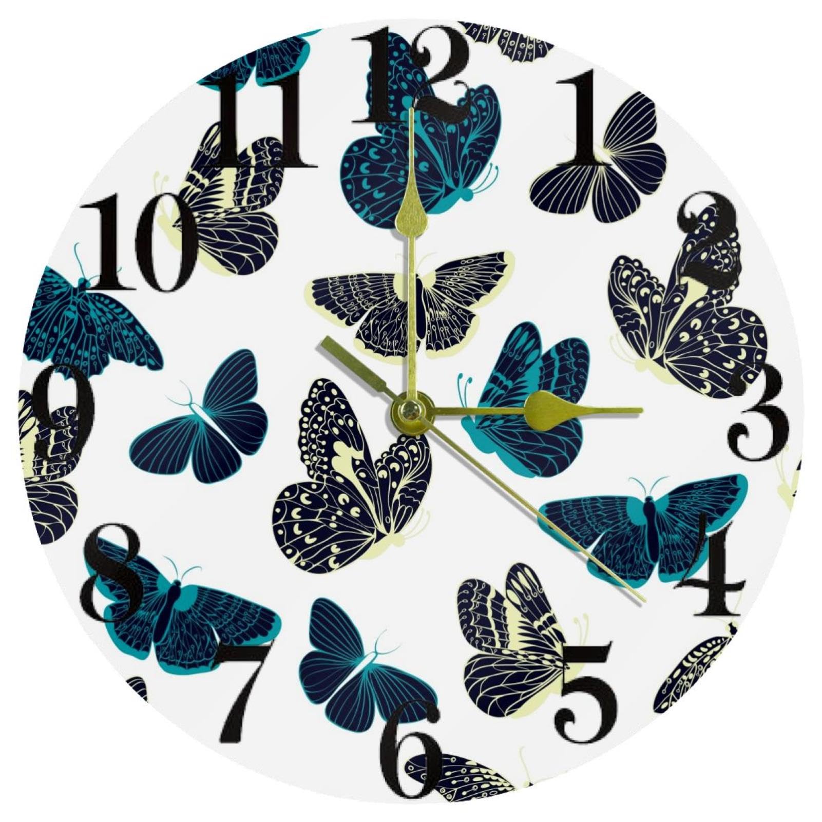 Horloge murale silencieuse à quartz pour retrouver le calme au bureau