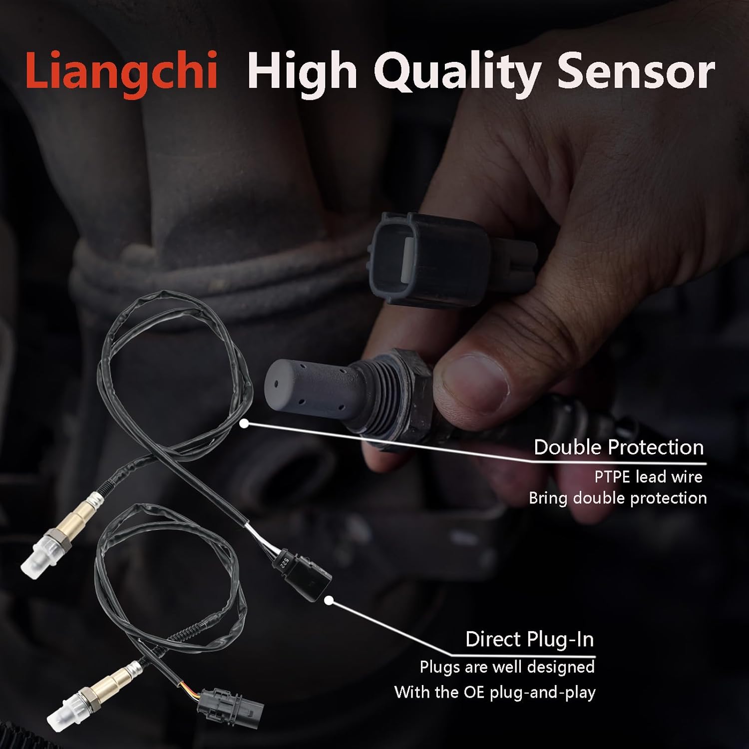 Air Fuel Ratio O2 Oxygen Sensor 234-5102 234-4754 for Volkswagen Beetle/Passat 2012-2014 Golf 2010-2014 Jetta 2005-2014 Rabbit 2006-2009