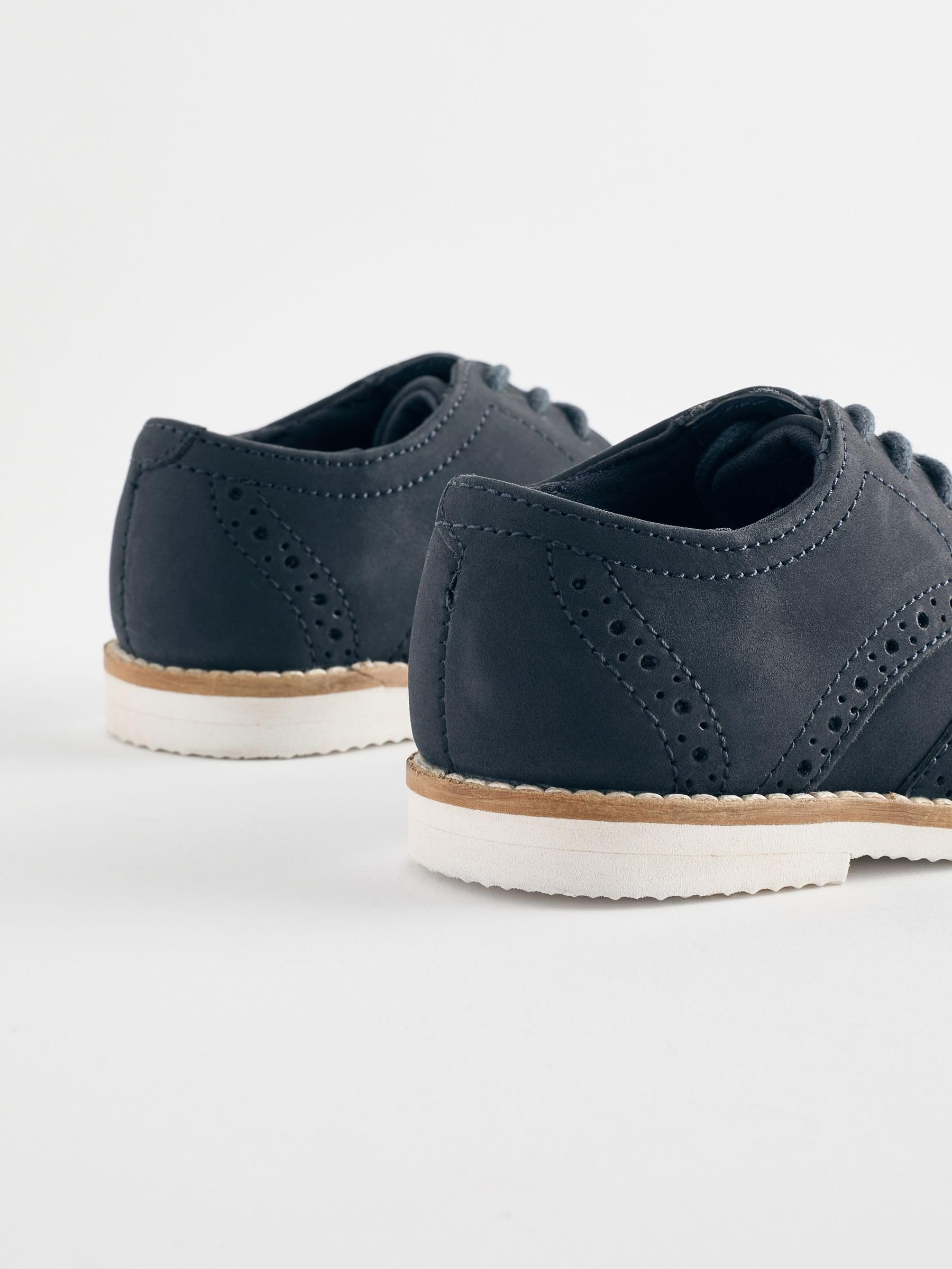 NEXT Niños Zapatos Oxford de Vestir de Cuero