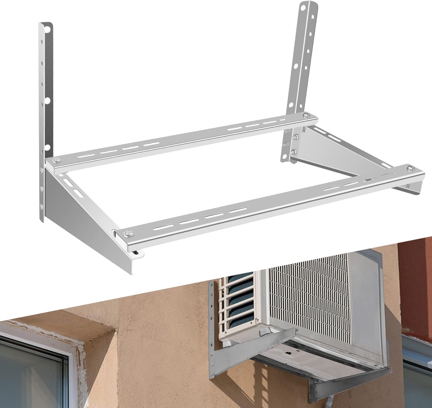 Mxclimate Wall Mounting Bracket for Air Conditioner 900024000BTU