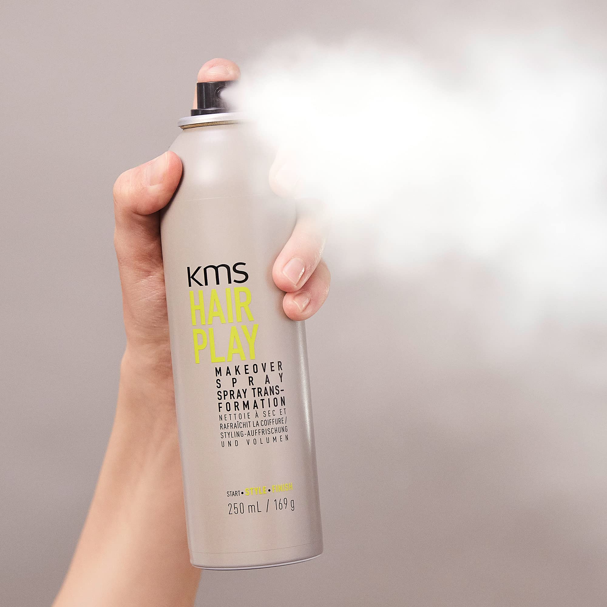 KMS HAIRPLAY, Shampoo secco texturizzante, 250ml
