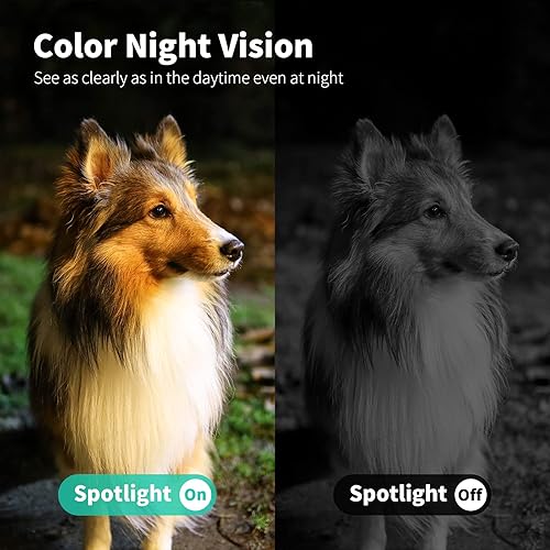 Miniatura 3 de VSMAHOME Mini G3 Pro WiFi cámara de seguridad para el hogar con visión nocturna en color luz estrellada audio de 2 vías detección humana AI enchufe