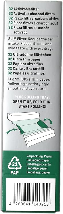 actiTube 21200 Activated Carbon Filter, Paper