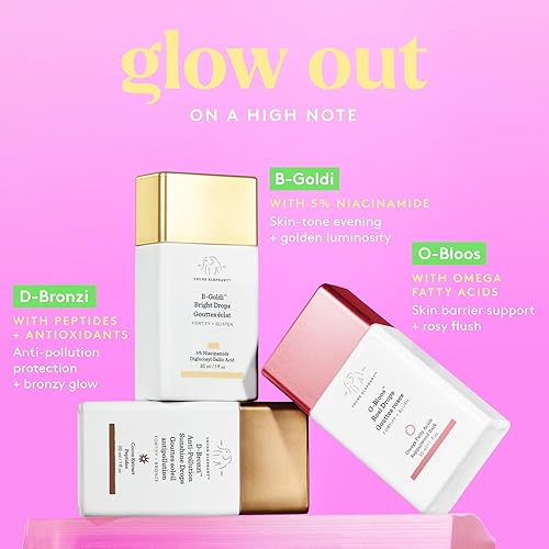 Miniatura 7 de Drunk Elephant B-Goldi Bright Drops - 1.0 fl oz1 fl oz - Gotas de suero de color iluminador - Cuidado clínico limpio de la piel - Libre de crueldad