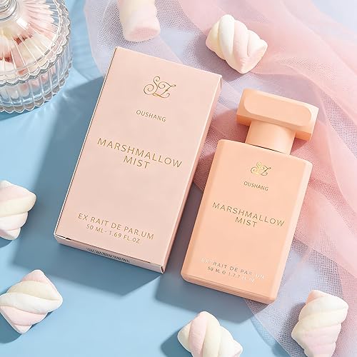 Miniatura 5 de Perfume de niebla de malvavisco para mujeres y hombres, aroma dulce de vainilla de malvavisco, fragancia acogedora de postre, larga duración de más